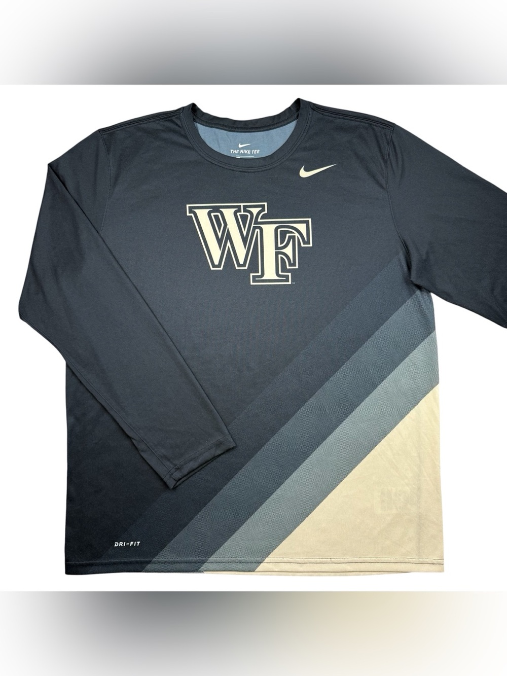 Nike Wake Forest TEAM ISSUED Demon Deacons Men’s Long Sleeve Dri-FIT t-shirt XL